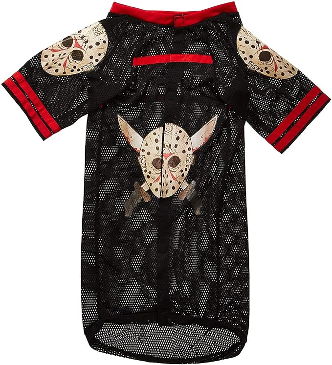 Friday the 13th: Jason Voorhees Pet Costume for For Dogs or Cats by Rubies, Medium