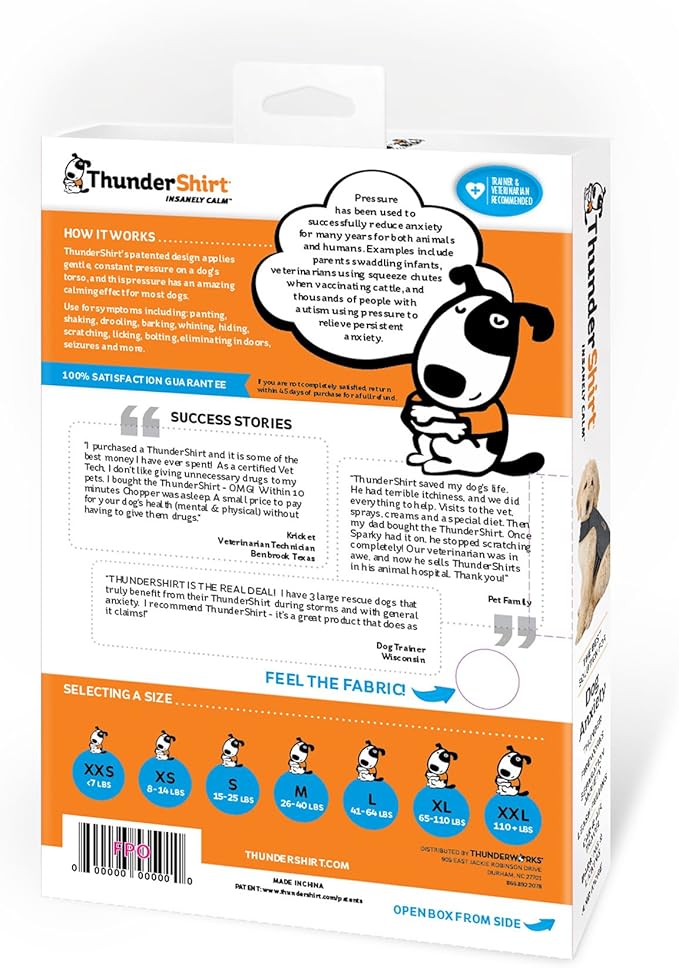 ThunderShirt for Dogs- Dog Anxiety Vest