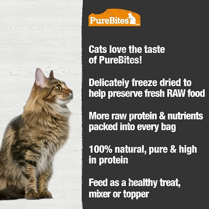 PureBites Duck for Cats, 1.05oz / 30g - Value Size