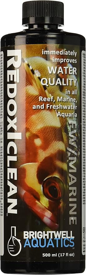 Brightwell Aquatics ABARDX500 Redoxlclean Fresh Water Conditioners for Aquarium, 500-ml