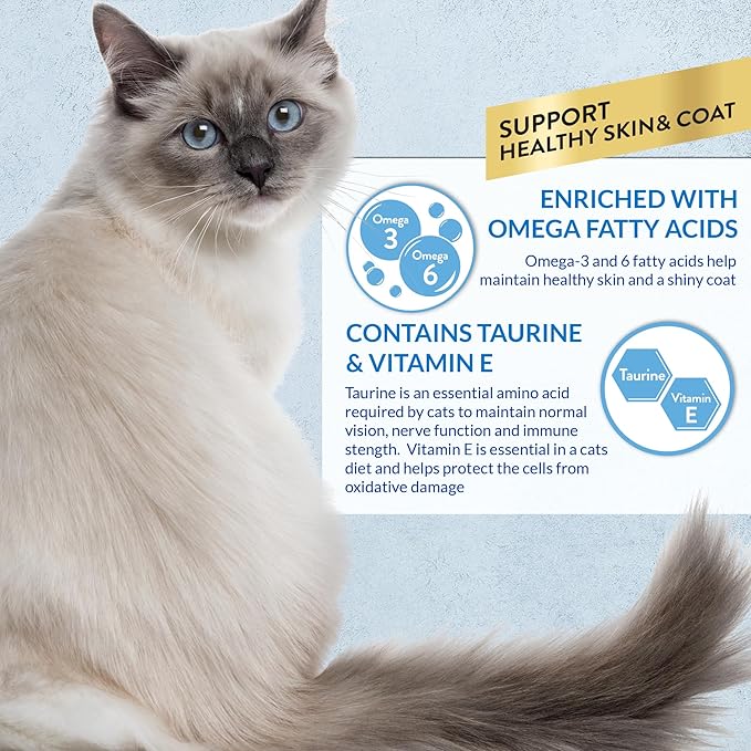 INABA Churu for Skin & Coat, Lickable, Squeezable Cat Treat with Omega Oils, Taurine and Vitamin E, 0.5 Ounces Each Tube, 24 Tubes, Tuna Recipe
