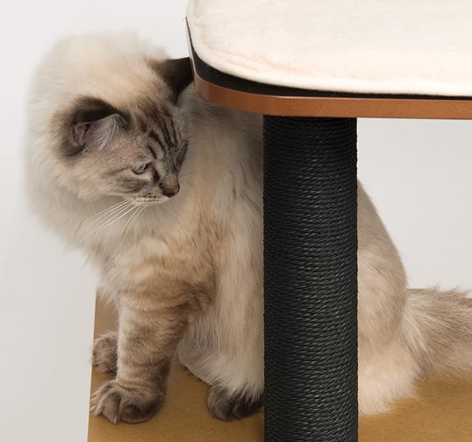 Vesper Cat Tree, High Base, Black , 52046
