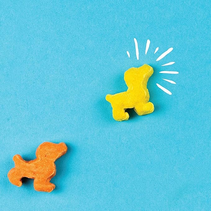 Pup Corn Plus - Puffed Dog Treats with Prebiotics and Probiotics - Chicken and Cheddar Cheese (4oz) - Made in USA