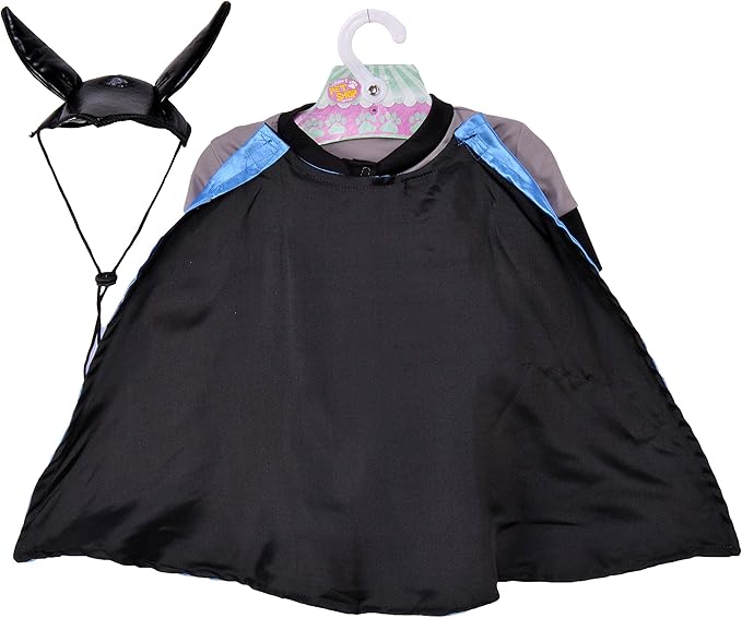 DC Comics Superheroes: Batman Pet Costume for Dogs or Cats by Rubies, Small