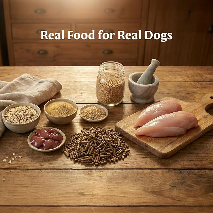 Bil-Jac Picky No More Medium & Large Breed Dry Dog Food | Chicken Liver Recipe | 6 lb (2-Pack)