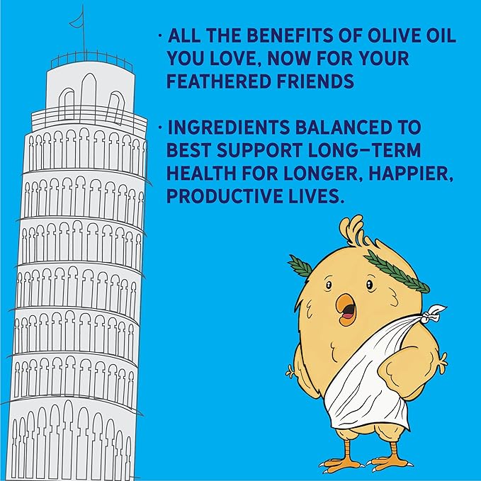 New Country Organics | Olive Oil Starter Feed for Baby Chicks | Corn-Free and Soy-Free | 21% Protein | Certified Organic and Non-GMO | 40 lbs