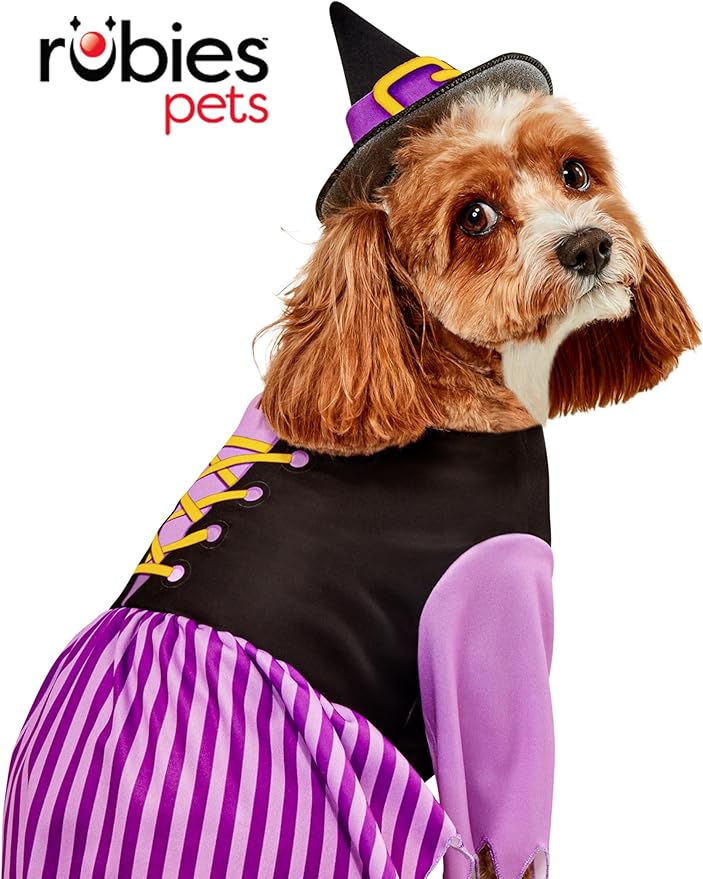 Rubies Witch Pet Costume for Dogs or Cats, Small