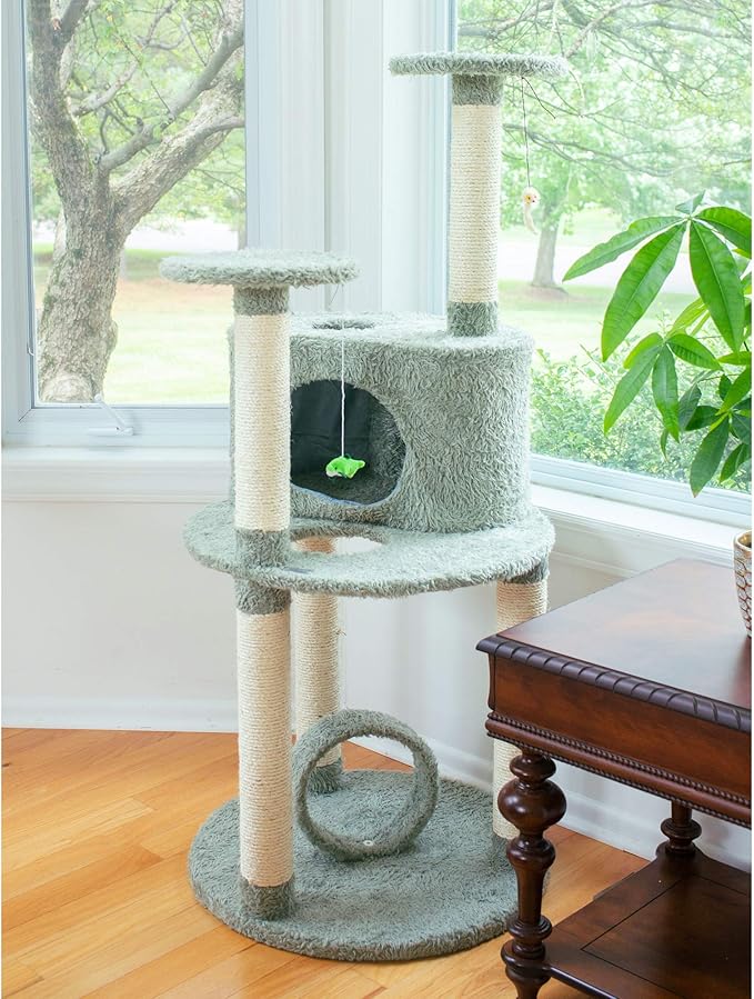 Armarkat Premium Cat Tree Model X6001, Dark Seagreen