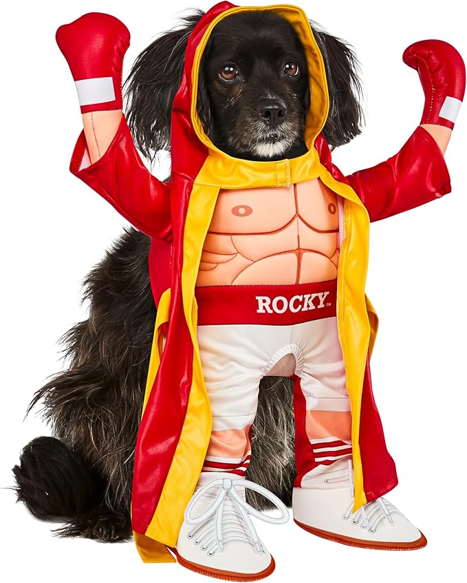 Rocky: Rocky Balboa Pet Costume for For Dogs or Cats by Rubies, Small