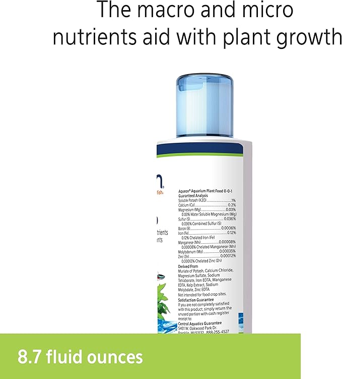 Aqueon Plant Food 8.7 Ounces