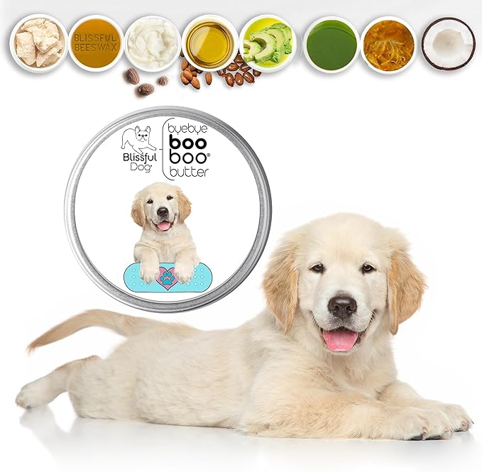 The Blissful Dog BB-GOLDEN-16OZ Golden Retriever Boo Butter, 16 oz.