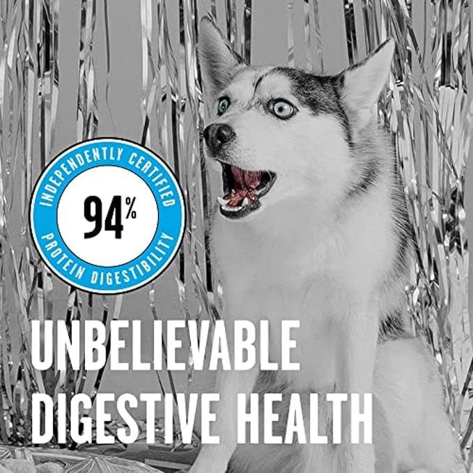 BIXBI Liberty Freeze-Dried Dog Food Topper & Treats, Chicken & Salmon – 94% Meat & Organs, No Refrigeration – USA Made, 12 oz