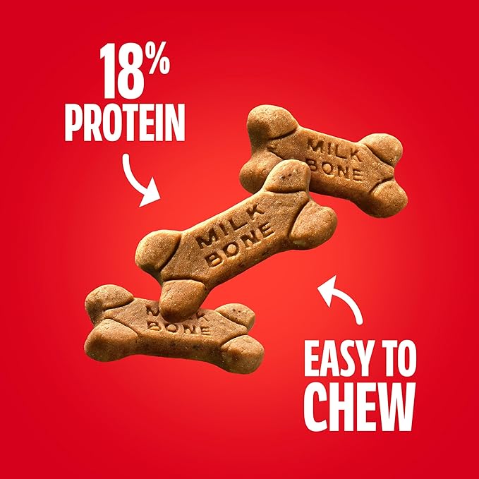 Milk-Bone Soft & Chewy Dog Treats, Made with Real Chicken, 5.6 Ounce Pouch (Pack of 10)