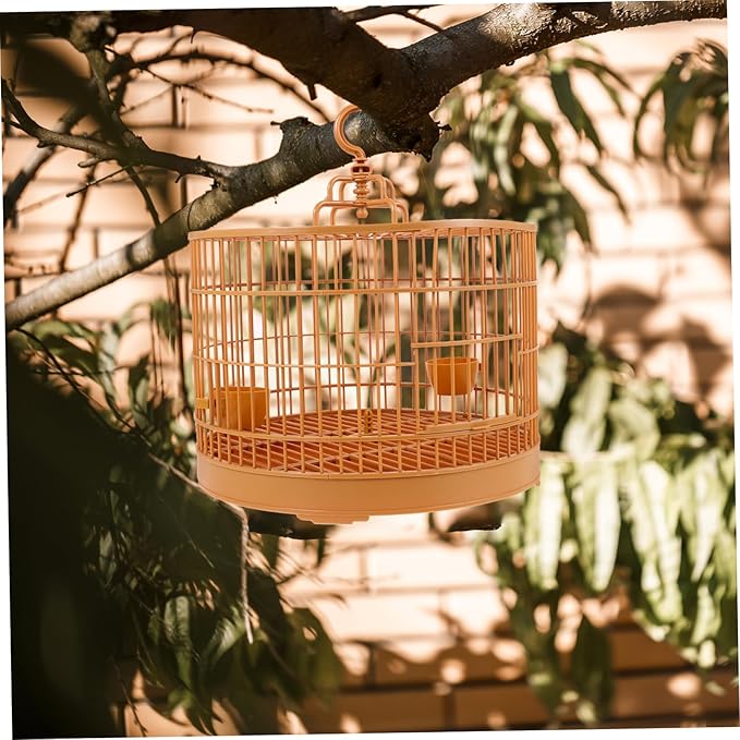 BESPORTBLE Bird Cage Hanging Cage for Parakeets Cockatiels Secure Stylish Design for Comfortable Living Space for Various Birds