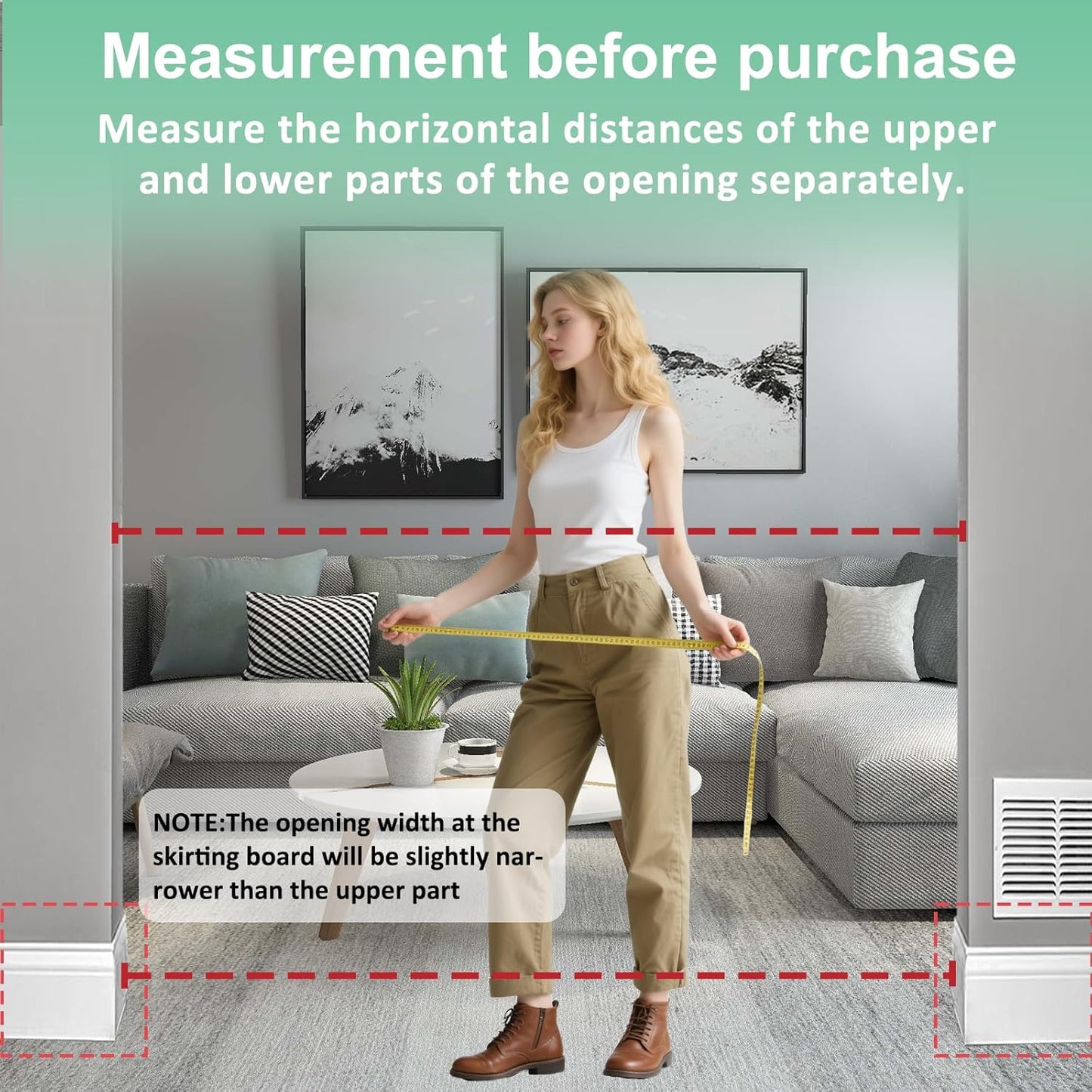 ALLAIBB Extra Wide Pressure Mounted Baby Gate Walk Through Child Kids Safety Toddler Tension White Long Large Pet Dog Gates with Extension for doorways Kitchen (71.65-85.03"/182-218cm, White)