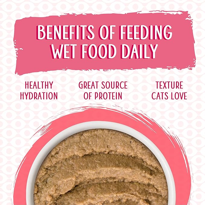 Weruva Wet Cat Food, Name Dat Tuna with Tuna Pate, 2.8oz Slide N Serve Pouch, Pack of 12