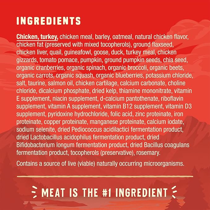 Stella & Chewy's Wild Red Dry Dog Food Raw Coated High Protein Wholesome Grains Prairie Recipe, 3.5 lb. Bag (Pack of 2)
