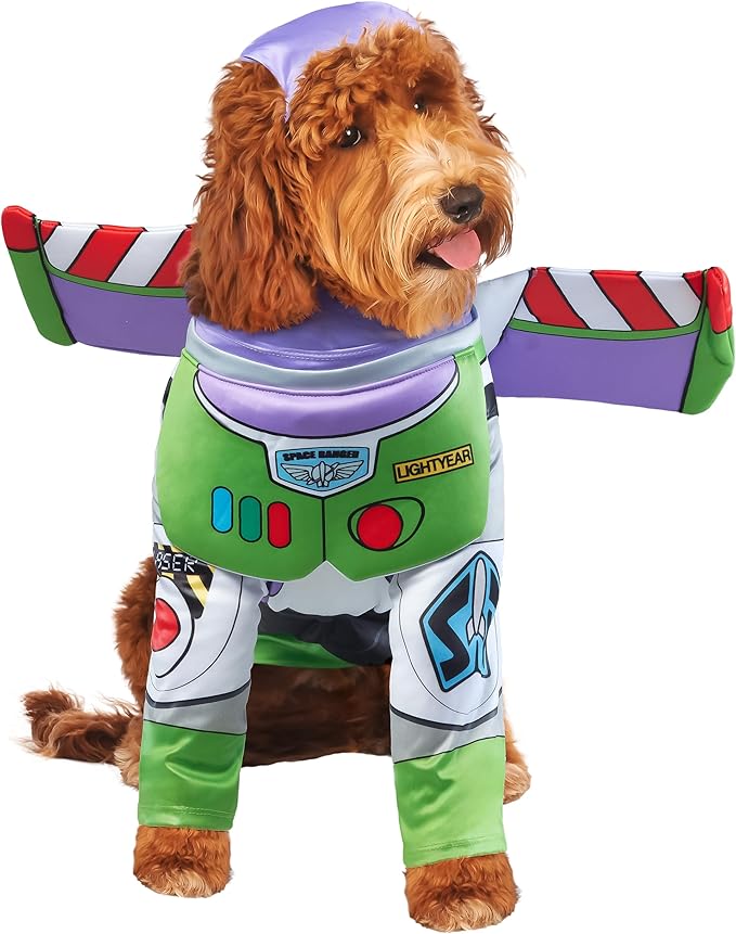 Toy Story: Buzz Lightyear Pet Costume for For Dogs or Cats by Rubies, Large