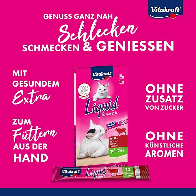 Vitakraft - 23521 - Liquid Snack Boeuf + Inuline