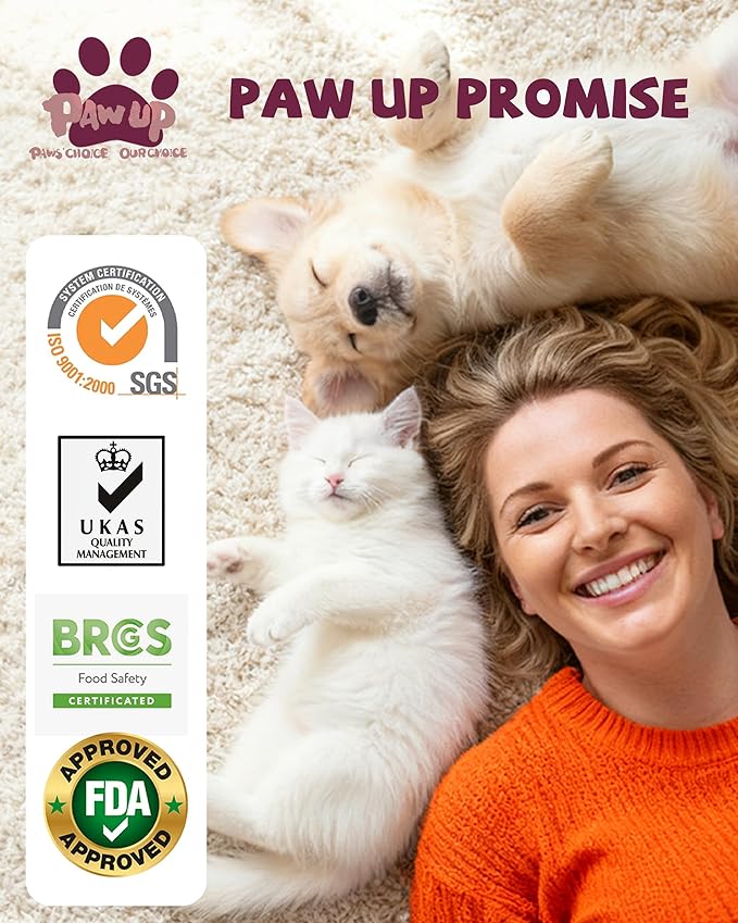 PAWUP Dog Treats Pumpkin Biscuits Sticks w/Duck Low Fat Dog Snacks, Healthy Biscuits with Taurine for Small Dogs, 12.5 oz (28-32 Count