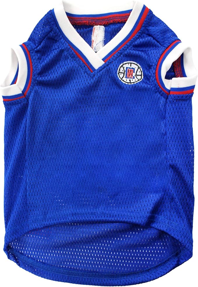 Pets First NBA LOS ANGELES CLIPPERS DOG Jersey, Large - Tank Top Basketball Pet Jersey