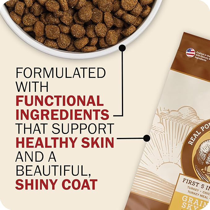 Redbarn Whole Grain Large Breed Dry Dog Food Kibble 28 lbs - Beef & Lamb Recipe High Protein for Adult Dogs - Made in USA with Functional Ingredients for Healthy Heart, Joints & Digestion