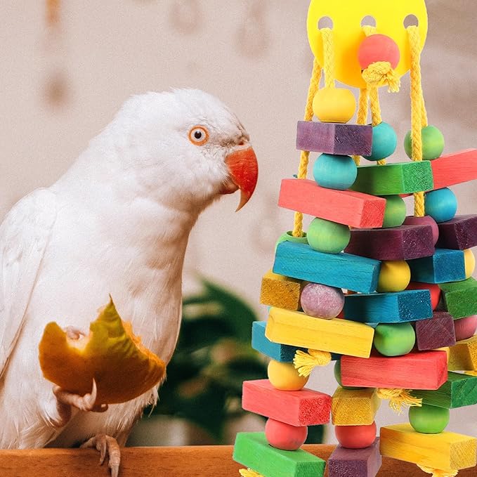 Parakeet Chew and Cockatiel Molar Natural Bird Cage Accessories for Small to Medium Parrots