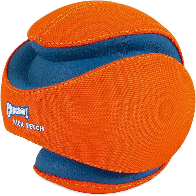 Chuckit! Kick Fetch Ball Small Ball - 5.5" Diametger (1 Pack) - Pack of 2