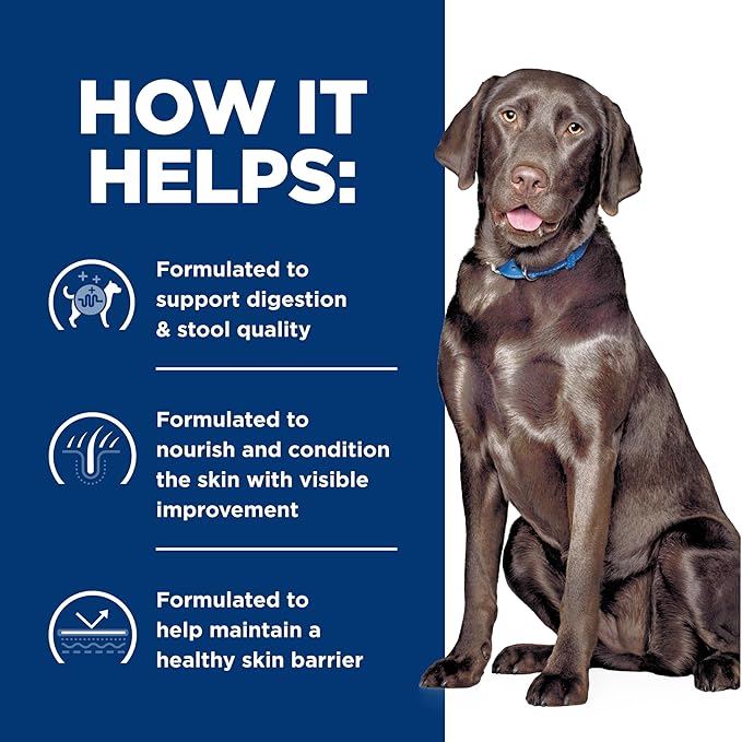 Hill's Prescription Diet d/d Food Sensitivities Wet Dog Food, Potato & Venison, 13 oz. Cans, 12-Pack