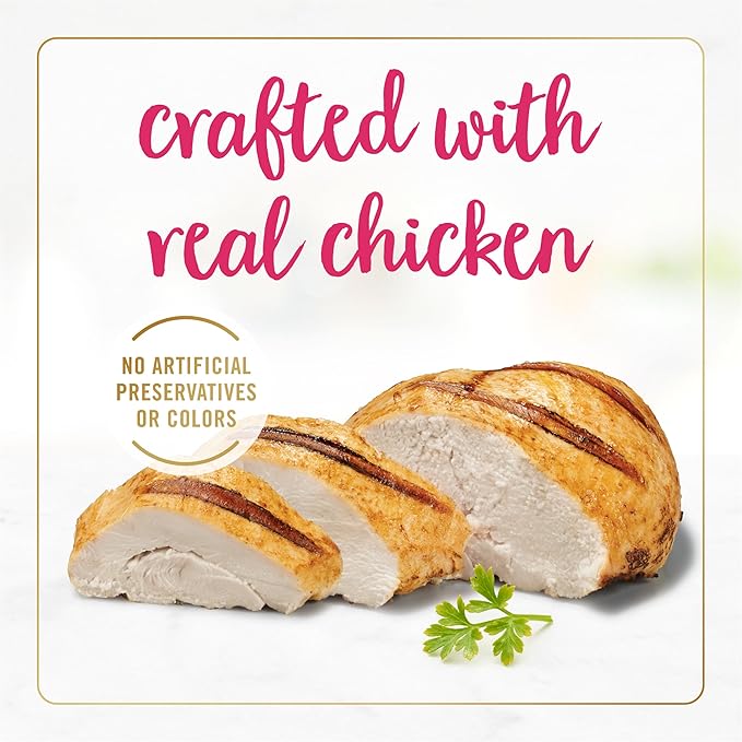 Fancy Feast Purina Sliced Chicken Feast Wet Cat Food in Gravy - 3 oz. Cans (Pack of 48)