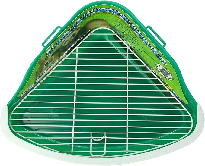 Ware Manufacturing Plastic Scatterless Lock-N-Litter Bigger Pet Pan, Jumbo - Colors May Vary