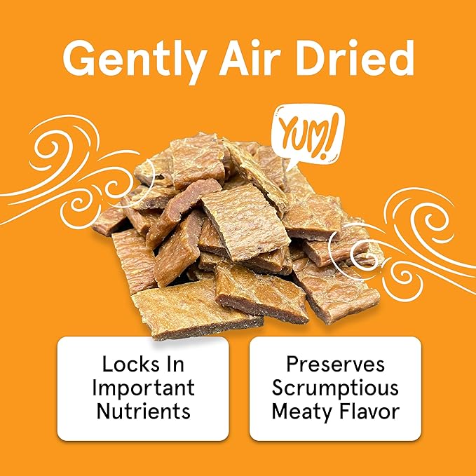 Real Meat Dog Treats - Two 12oz Bag of Bite-Sized Air-Dried Venison & Chicken Jerky for Dogs - Grain-Free Jerky Treats with 95% Free-Range Venison & Chicken - All-Natural Treats