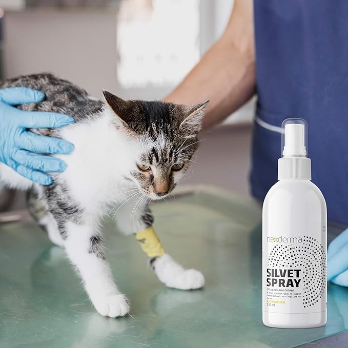 NEXDERMA Pet Wound and Hot Spot Spray, Soothing Relief and Protection for Itchy or Irritated Skin, Rashes and Sores | Safe for Dogs, Cats and Horse - 100ml, Pack of 1