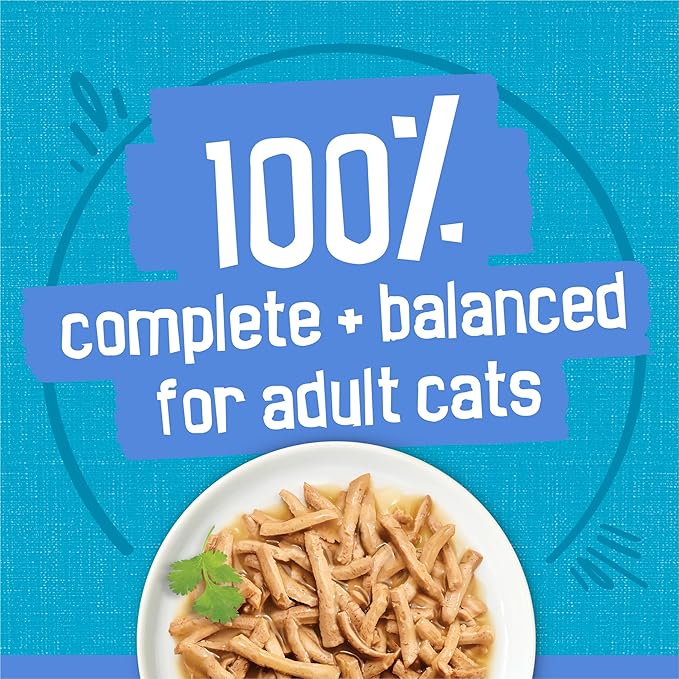 Friskies Purina Shreds with Whitefish and Sardines in Sauce Wet Cat Food - (Pack of 48) 5.5 oz. Cans