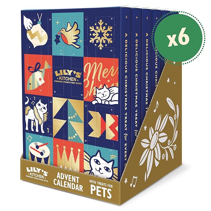Lily's Kitchen Cat Christmas Advent Calendar, 42g (Pack of 1)