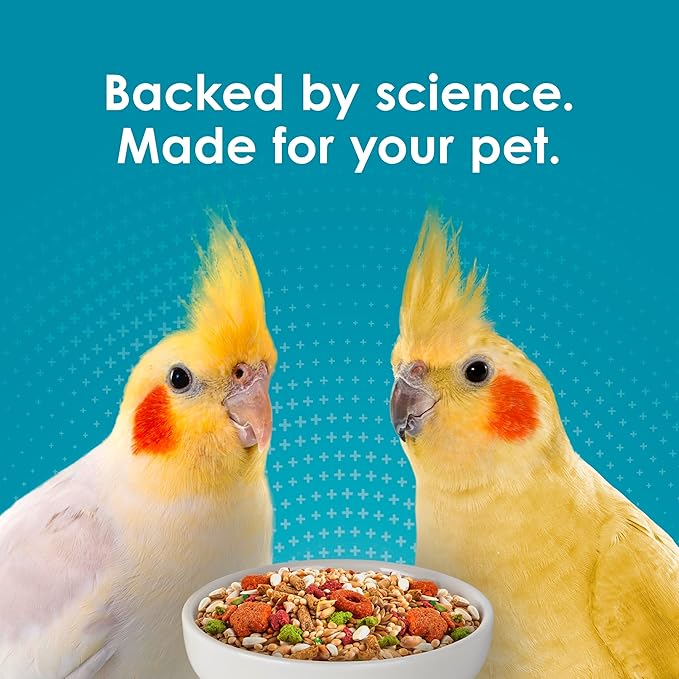 Kaytee Forti-Diet Pro Health + Safflower Nourish+Protect Cockatiel Food 15 Pounds