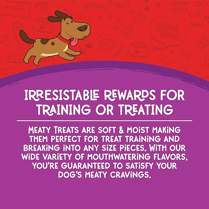 Meaty Treats Beef Flavored Jerky Sticks Dog Treats, 2.5-oz. (Pack of 8)