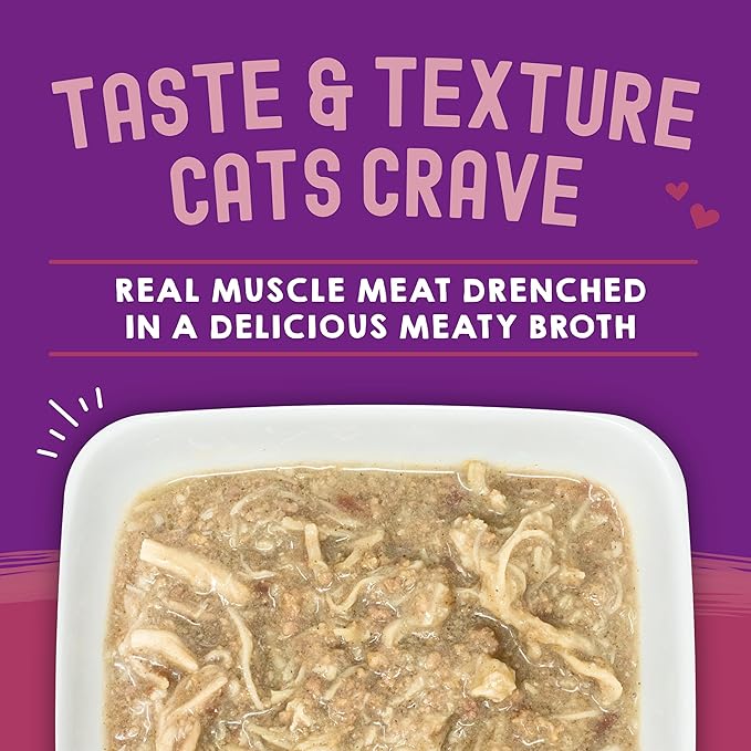 Stella & Chewy's Carnivore Cravings Wet Cat Food - Premium Pouches - Grain Free, High Protein Chicken & Tuna - Perfect for Picky Eaters - Complete Meal or Topper (2.8 oz, 12 Pack)