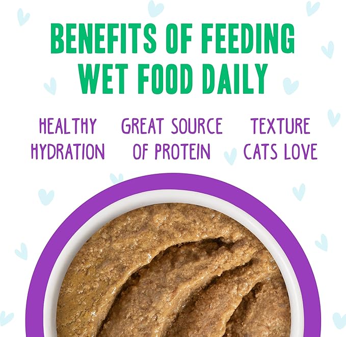 Weruva B.F.F. Play - Best Feline Friend Paté Lovers, Aw Yeah!, Beef & Tuna Ta Da! with Beef & Tuna, 3oz Pouch (Pack of 12)