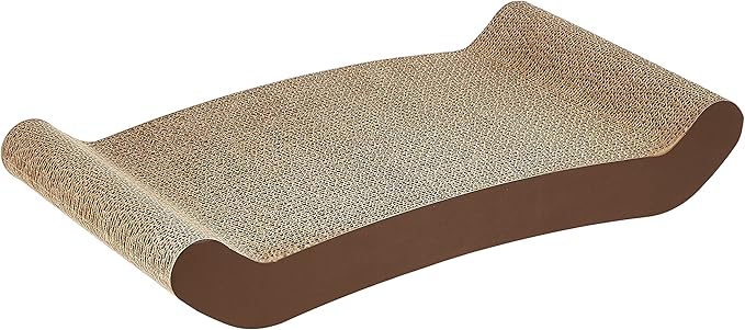 PetFusion Cat Scratching FLIP PAD - 2 Designs in one. [Superior Cardboard & Construction, Significantly outlasts Cheaper alternatives]