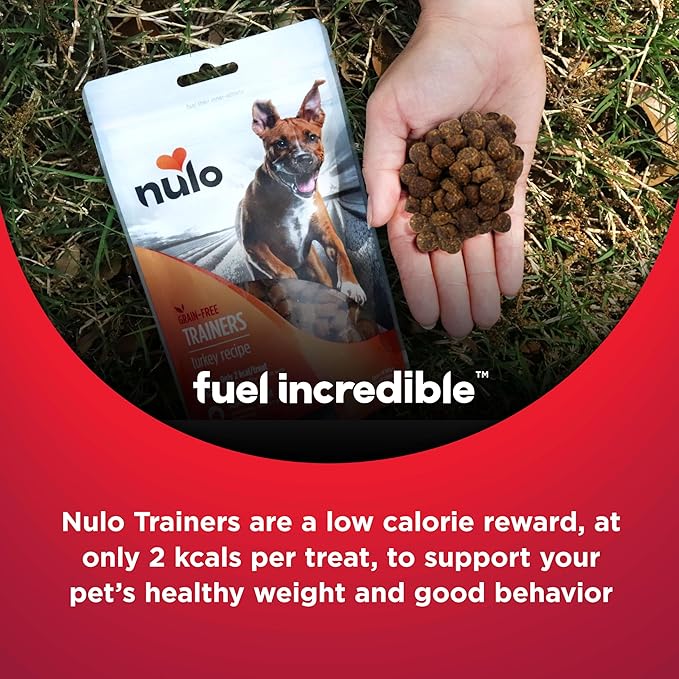 Nulo Trainers Duck Recipe Grain-Free Low-Calorie Healthy Dog & Puppy Training Treats, 16 Ounce Pouch
