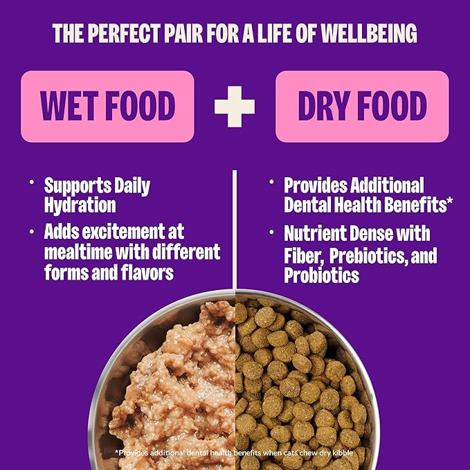 Wellness Complete Health Sliced Adult Canned Wet Cat Food, Natural, Protein Rich, Grain Free, Turkey and Salmon Dinner Recipe, 5.5 oz, Pack of 24 Cans