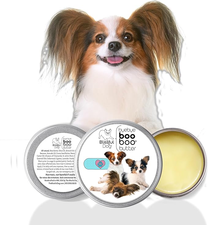 The Blissful Dog Papillon Boo Boo Butter, 2-Ounce
