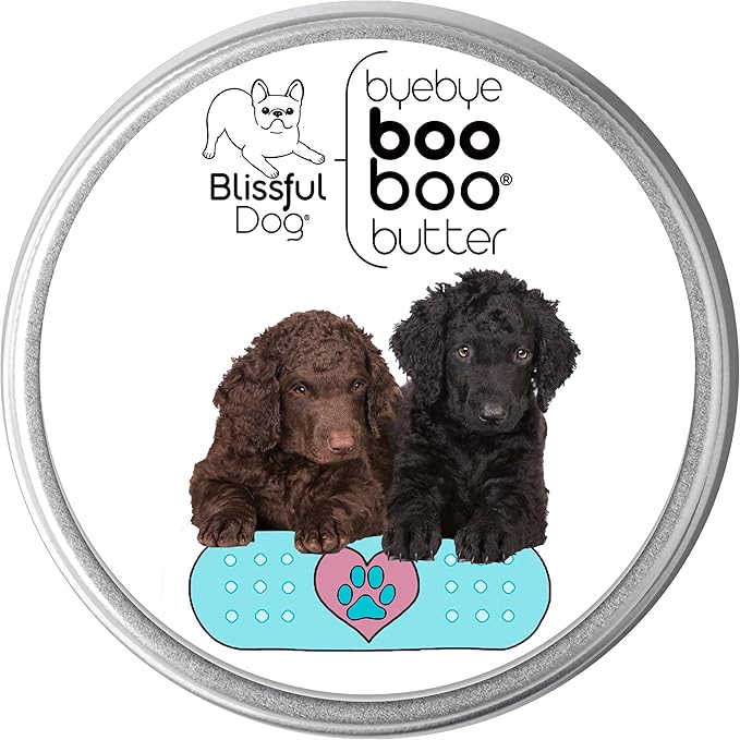 The Blissful Dog Curly-Coat Retriever Boo Boo Butter, 4-Ounce