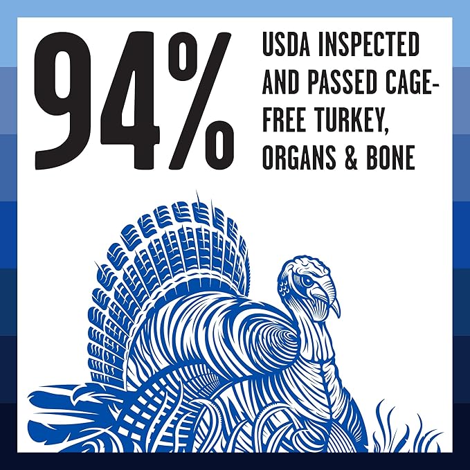 BIXBI Rawbble Freeze Dried Cat Food, Turkey Recipe, 10 oz - 94% Meat and Organs, No Fillers - Pantry-Friendly Raw Cat Food for Meal, Treat or Food Topper - USA Made in Small Batches