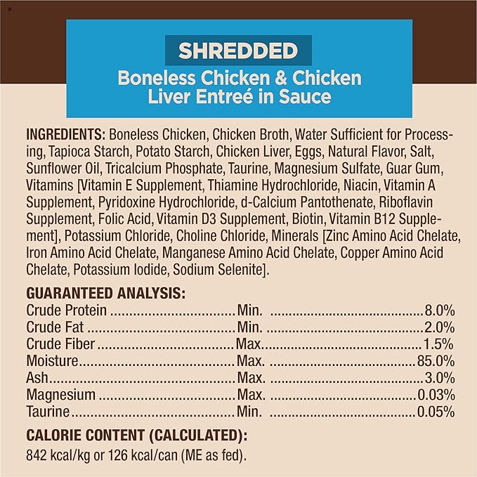Wellness CORE Signature Selects Variety Pack Adult Canned Wet Cat Food, Natural, Protein Rich, Grain Free, Poultry Recipes, 5.3 oz, Pack of 12 Cans