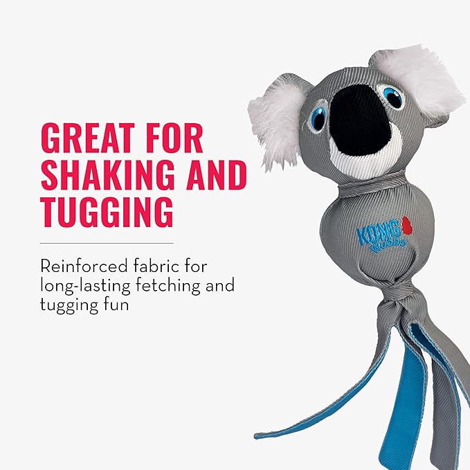 KONG Wubba Zoo Assorted Animal Dog Toy (Koala)