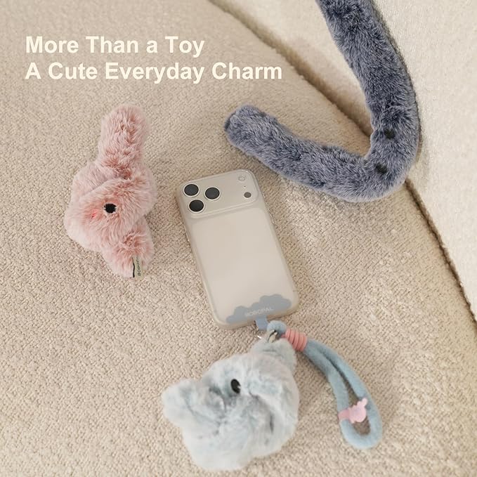 Cat Toys, Interactive Cat Toy for Indoor Cats, Soft Plush Kicker Toy with Hidden Catnip Pocket, Refillable Catnip Toy, Fun Pet Toy for Dogs, Gift Box (Pink)