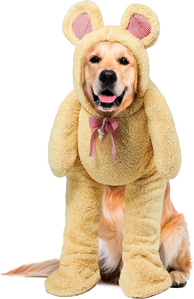 Rubies Walking Teddy Bear Pet Costume for Dogs or Cats, XXXL