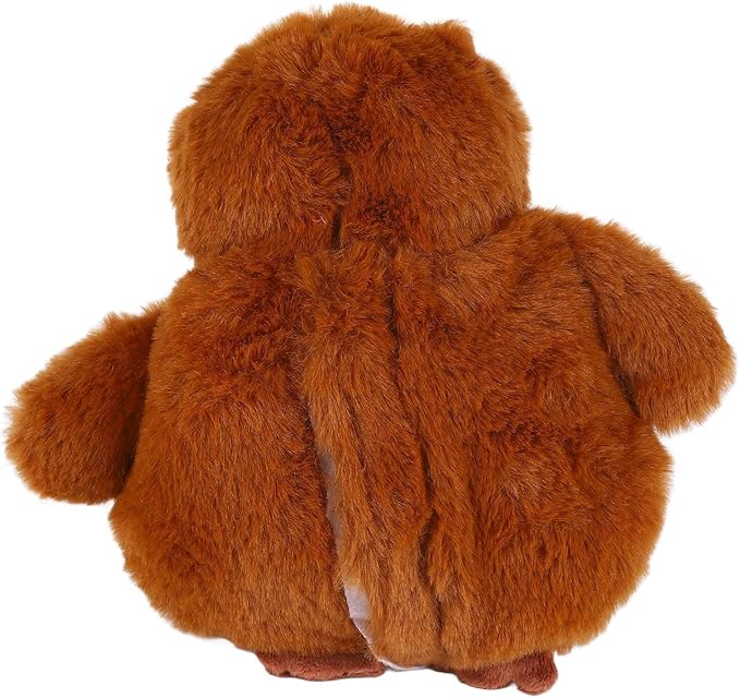 Dog Plush Toy Removable Washable Soft Interactive Dog Plush Toy Cover for Pet Supplies, Suitable for Dogs Cats, Plush Material (Brown)